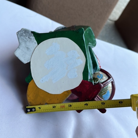 Vintage Ceramic Santa Checking His Route 1992 - Picture 10 of 16